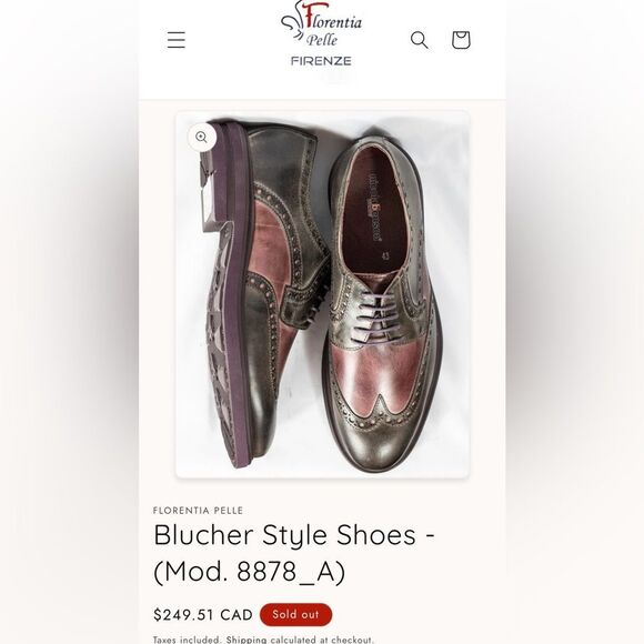 Florentia Pelle Firenze Patent Leather Wingtip Brogues - Picture 15 of 15